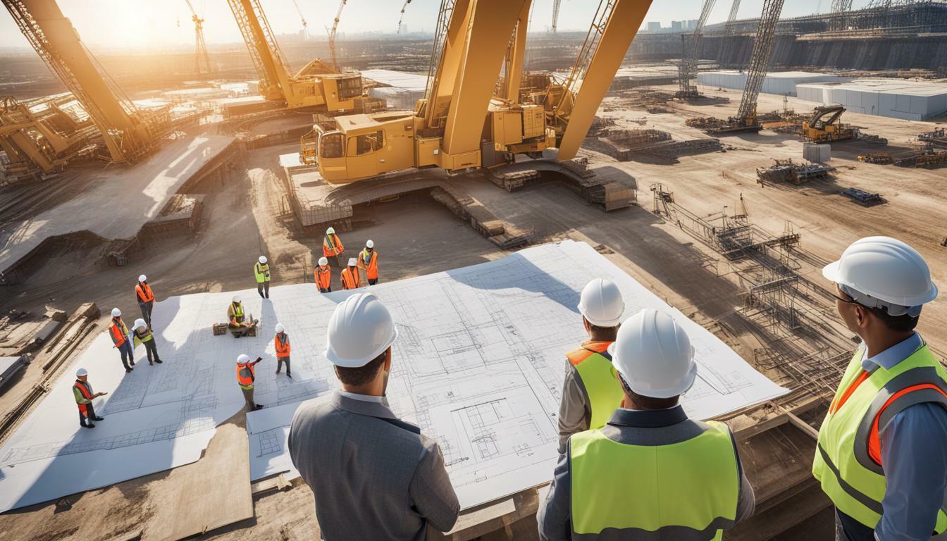 Project management in construction