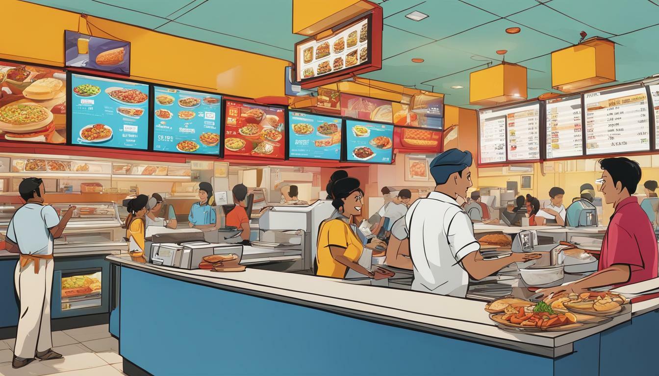 entry-level fast food job
